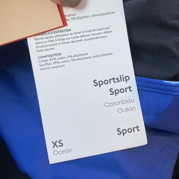 X3 pairs THINX Sport Menstrual Underwear | Period Underwear Period Panties Ocean - Picture 3 of 4